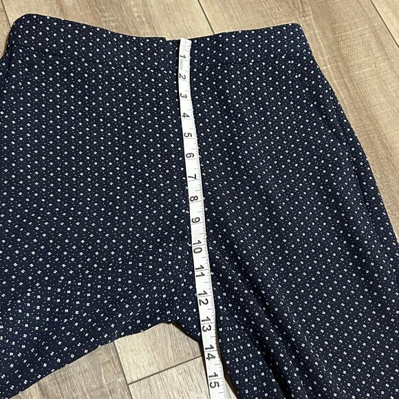 NEW J.CREW Easy Pants in Foulard Navy Print {H6527} Size 4 - Picture 10 of 12